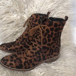 Leopard Print Boots